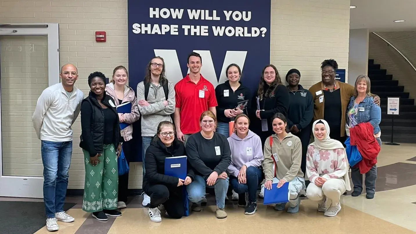 The Generation Rx Team with Mr. Newby and school teachers.