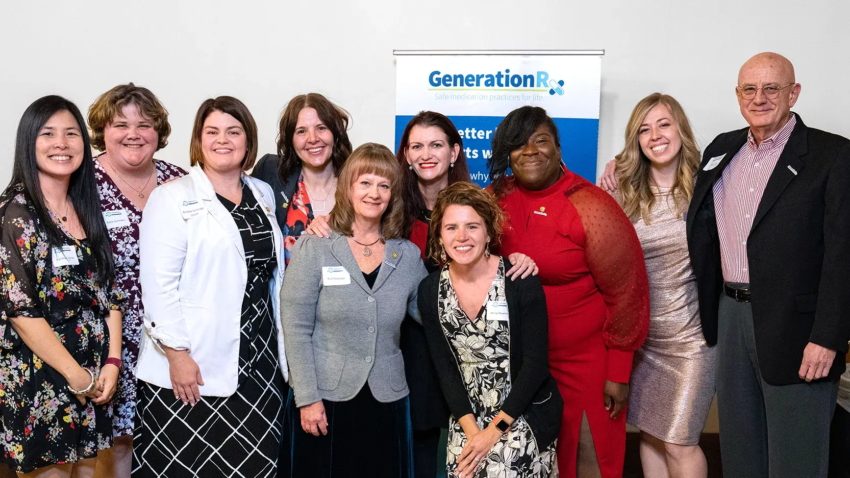 the generation rx team at the 15 year event
