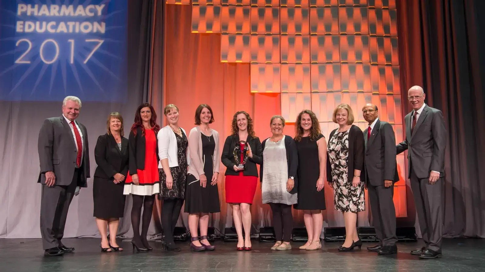 College of Pharmacy team at the AACP awards